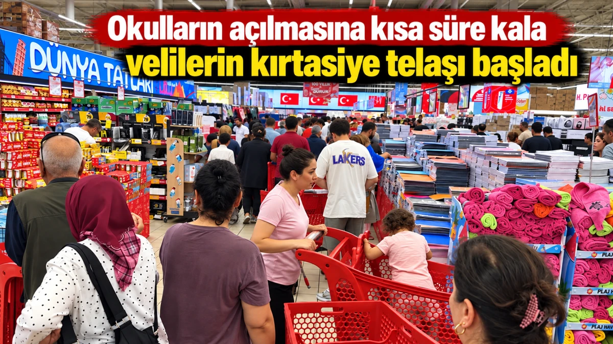 Okul Alışverişinde B&uuml;t&ccedil;e Dostu &Ccedil;&ouml;z&uuml;m: Market Şubelerinde "Okula D&ouml;n&uuml;ş" Yoğunluğu!