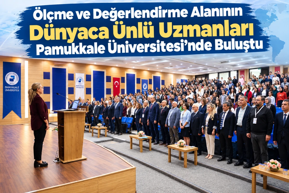 &Ouml;l&ccedil;me ve Değerlendirme Alanının D&uuml;nyaca &Uuml;nl&uuml; Uzmanları Pamukkale &Uuml;niversitesi&rsquo;nde Buluştu