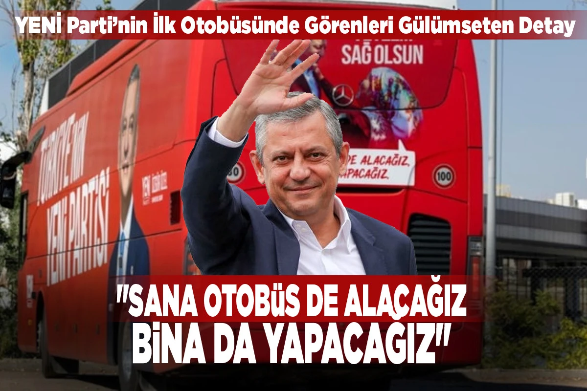 &Ouml;zg&uuml;r &Ouml;zel&rsquo;in Otob&uuml;s&uuml;ndeki O Detay G&uuml;l&uuml;msetti