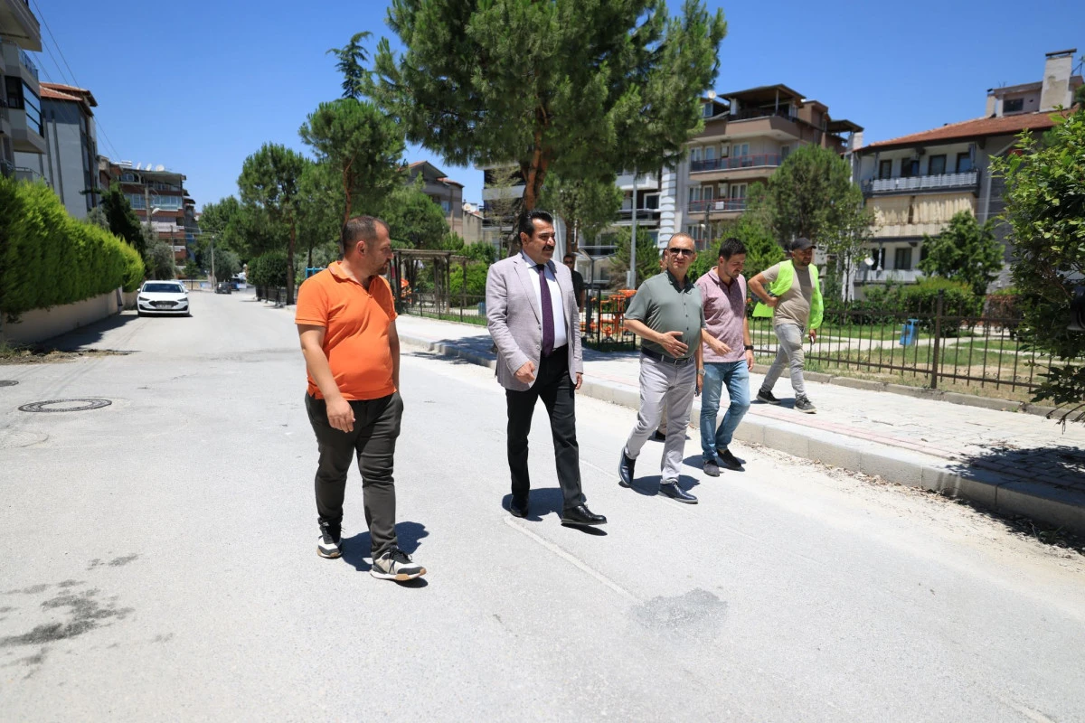 PAMUKKALE BELEDİYESİ YUNUS EMRE&rsquo;DE İKİNCİ ETAP &Ccedil;ALIŞMALARINA BAŞLADI