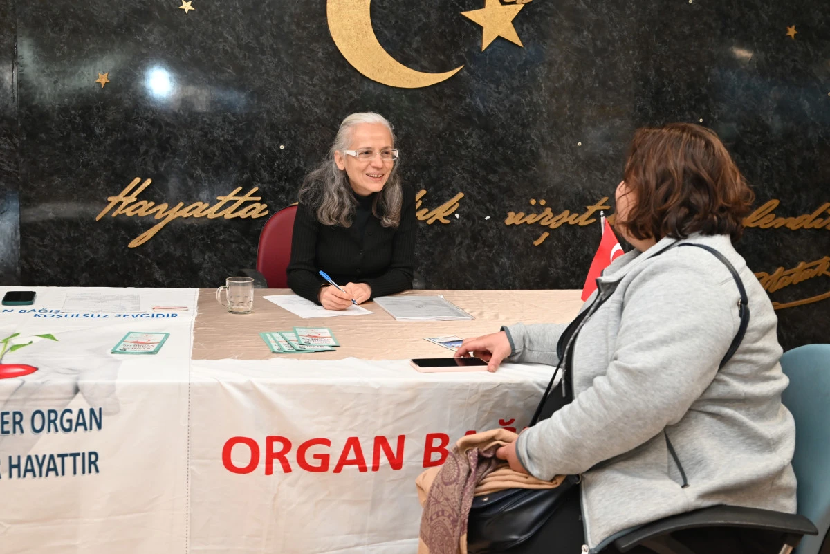PA&Uuml; Hastanelerinde Organ Bağışı Standı A&ccedil;ıldı