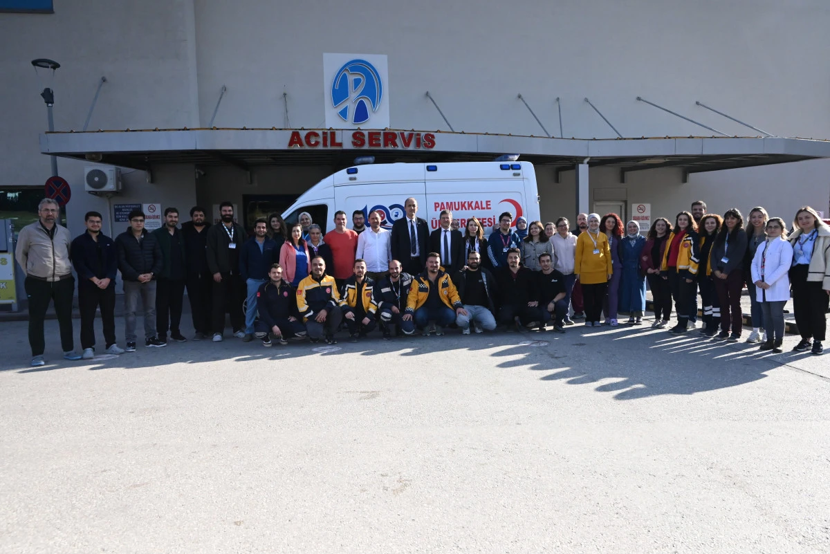 PA&Uuml; Hastanelerinden Acil Sağlık Hizmetleri Haftası A&ccedil;ıklaması