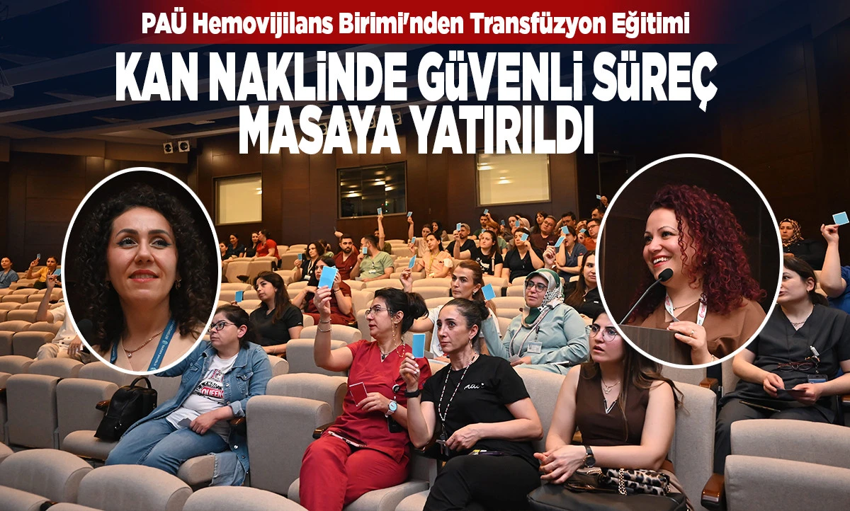 PA&Uuml; Hastanelerinden Hizmet İ&ccedil;i Eğitim Hamlesi