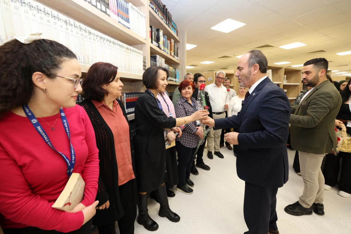PA&Uuml;&rsquo;de 62. K&uuml;t&uuml;phane Haftası &ldquo;Bir Damla Bilgi, Bir Damla Gelecek&rdquo; Teması ile Kutlandı