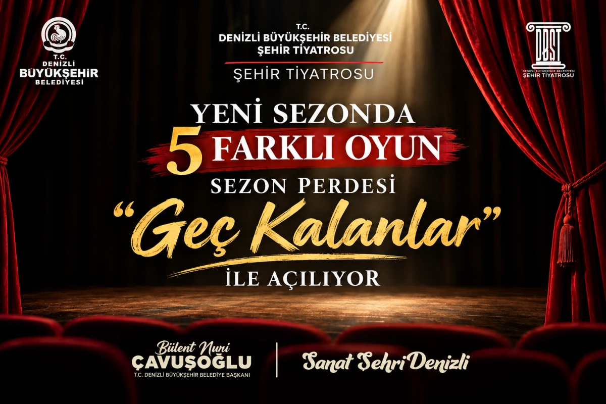 Şehir Tiyatrosu perdelerini 2 Ekim&rsquo;de a&ccedil;ıyor