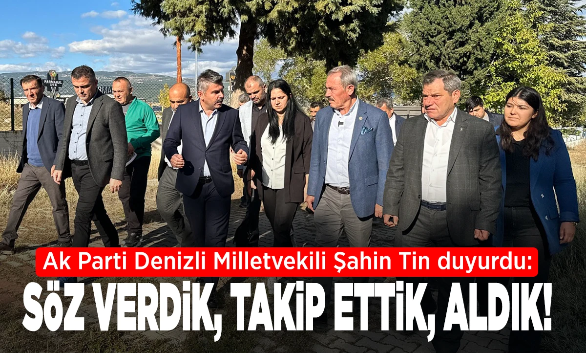 S&Ouml;Z VERDİK, TAKİP ETTİK, ALDIK!