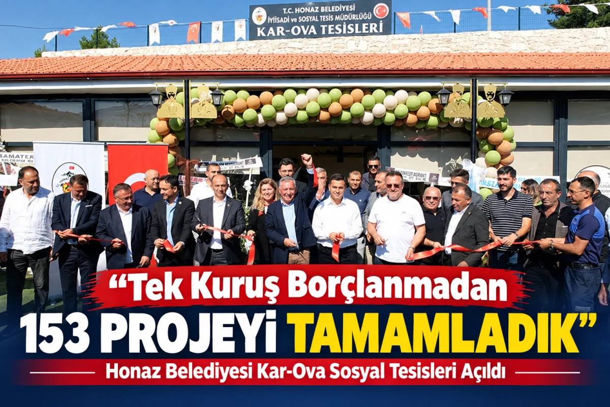 Tarladan Sofraya Aracısız K&ouml;pr&uuml;: Honaz'da Kar-Ova Sosyal Tesisleri Hizmete A&ccedil;ıldı