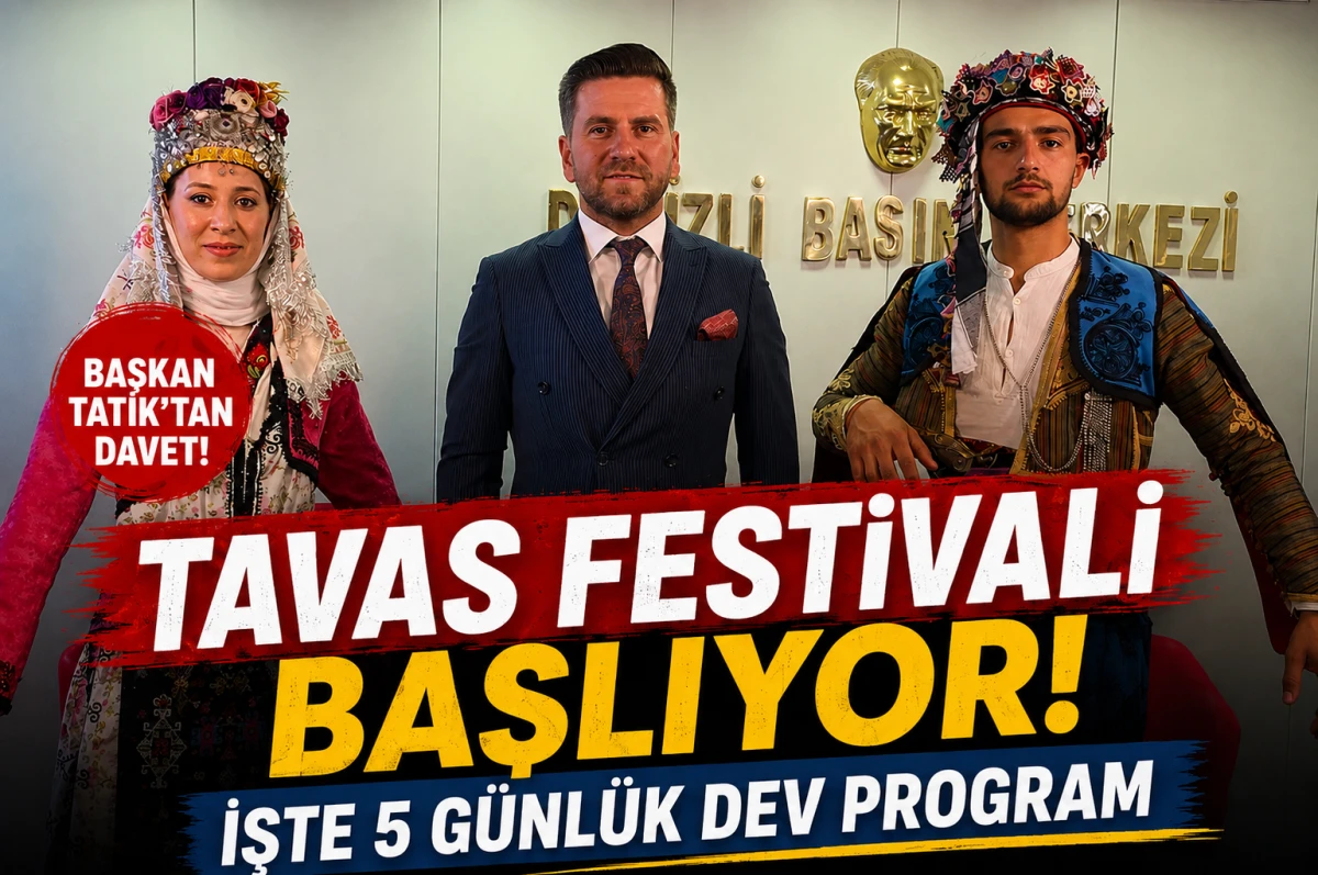 Tavas Festivali başlıyor! İşte 5 g&uuml;nl&uuml;k dev program