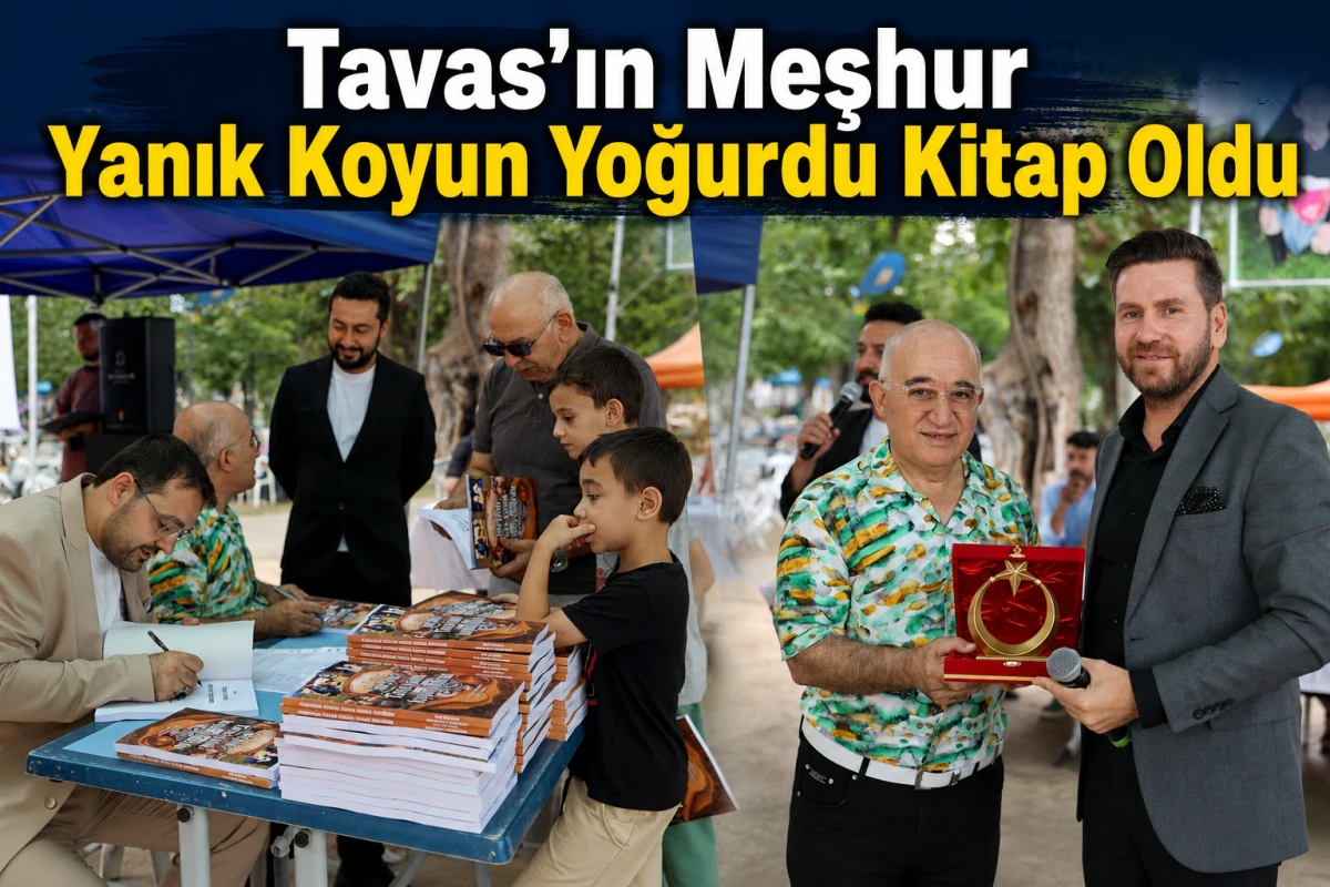     Tavas&rsquo;ın Meşhur Yanık Koyun Yoğurdu Kitap Oldu