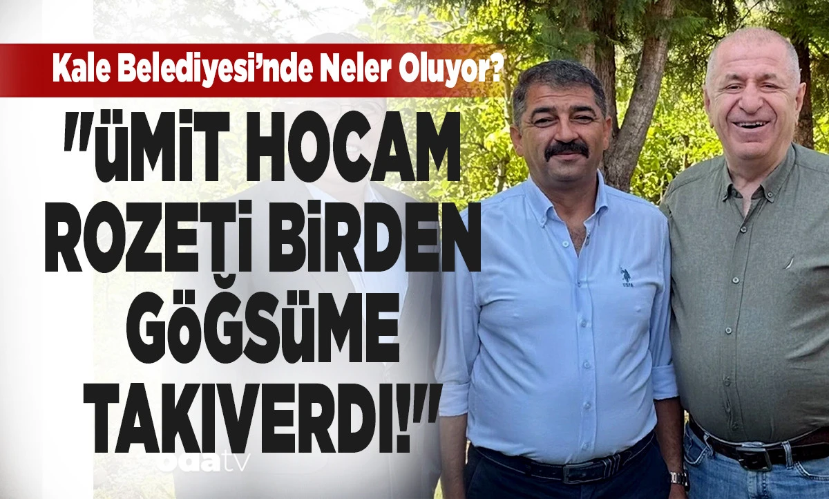 "&Uuml;mit Hocam Rozeti Birden G&ouml;ğs&uuml;me Takıverdi!"