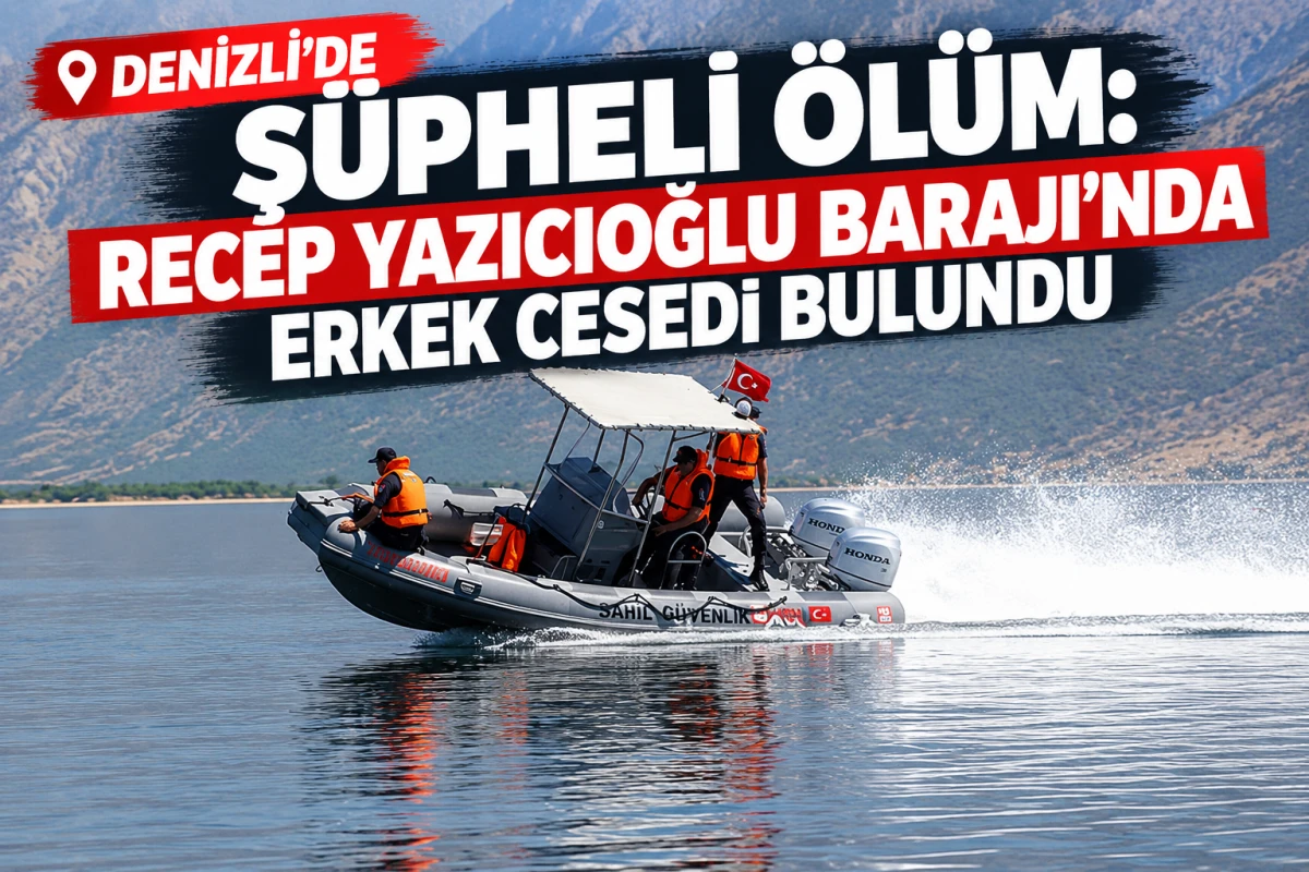 Vali Recep Yazıcıoğlu Barajı'nda Sır &Ouml;l&uuml;m: Su Y&uuml;zeyinde Cansız Beden Bulundu