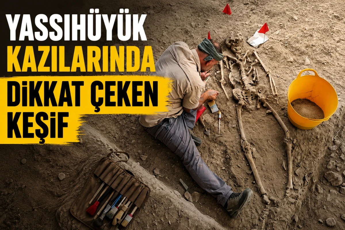     Yassıh&uuml;y&uuml;k Kazılarında Dikkat &Ccedil;eken Keşif