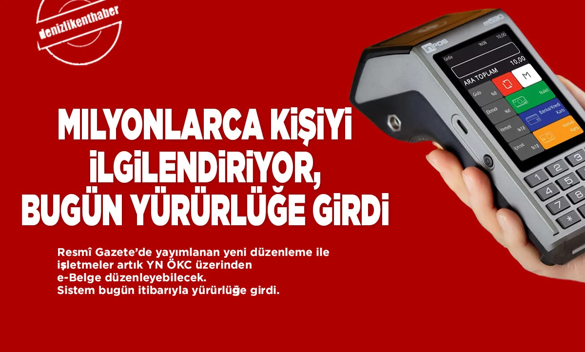 Yeni Nesil &Ouml;KC&rsquo;lerde e-Belge D&ouml;nemi Başladı: GİB D&uuml;zenlemesi Y&uuml;r&uuml;rl&uuml;ğe Girdi