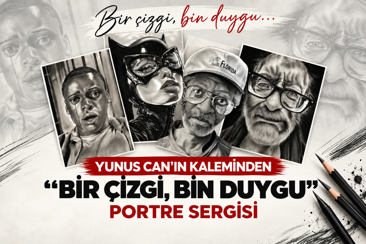 Yunus Can&rsquo;ın Kaleminden &ldquo;Bir &Ccedil;izgi, Bin Duygu&rdquo; Sergisi Merkezefendi&rsquo;de